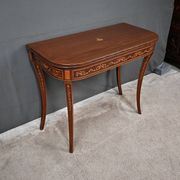 Mahogany Game Console Table – 1920