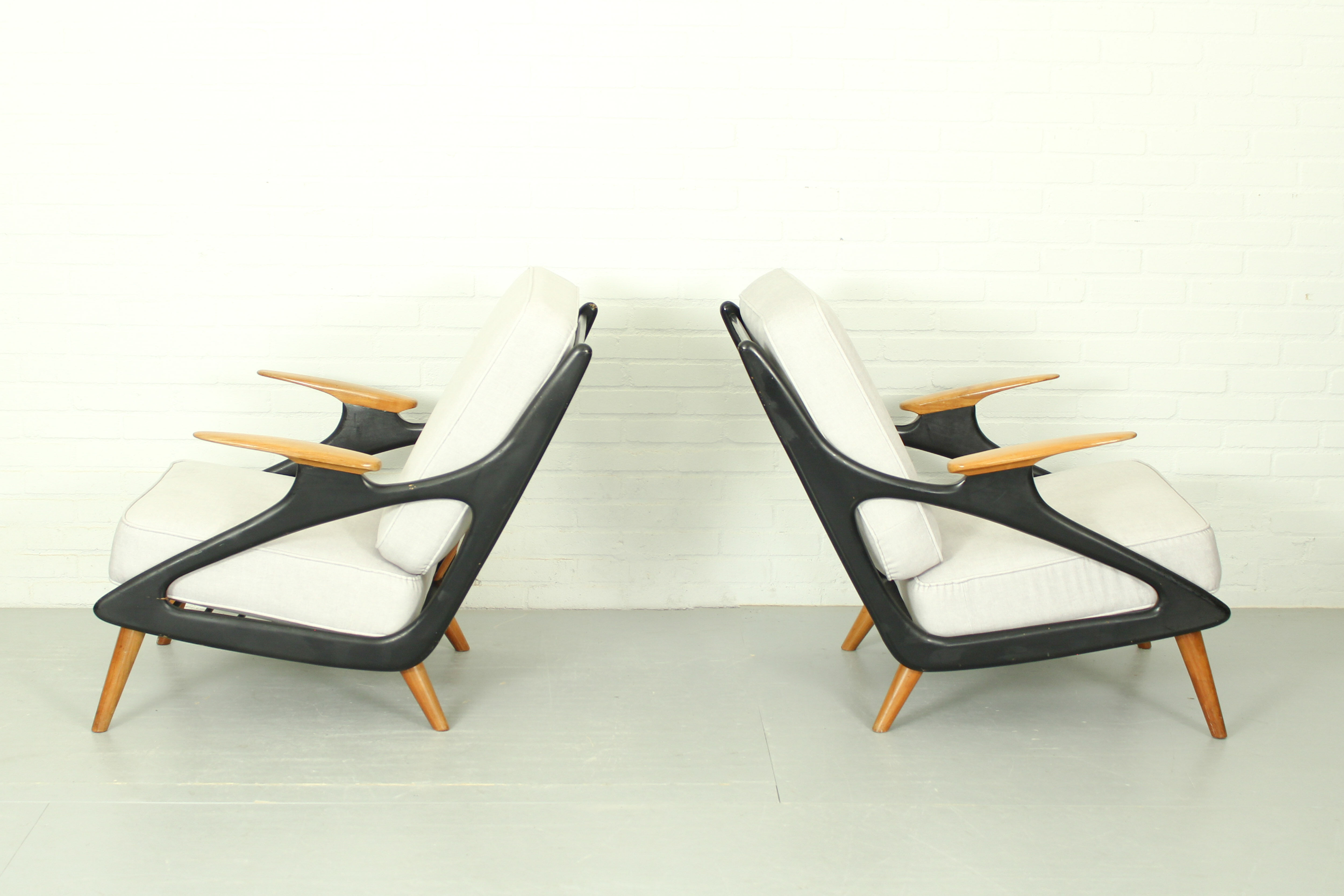 Living Room Set by Spruij Holland, 1954, Set of 3