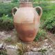 Oil jar in varnished sandstone