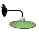 Vintage enamelled sheet metal wall light