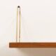 Danish mid-century floating shelves in teak, set of 3, 1960s