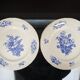 Lot de 8 assiettes plates en faïence de Boch Frères La Louvière "Rohdia"