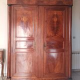 Empire walnut wardrobe