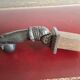 Cast iron door knocker from the 19th century or earlier.