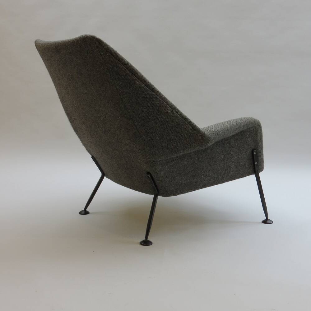 Original1950s Heron Chair by Ernest Race Mid century Modern Armchair