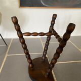 Vintage tripod farm stool