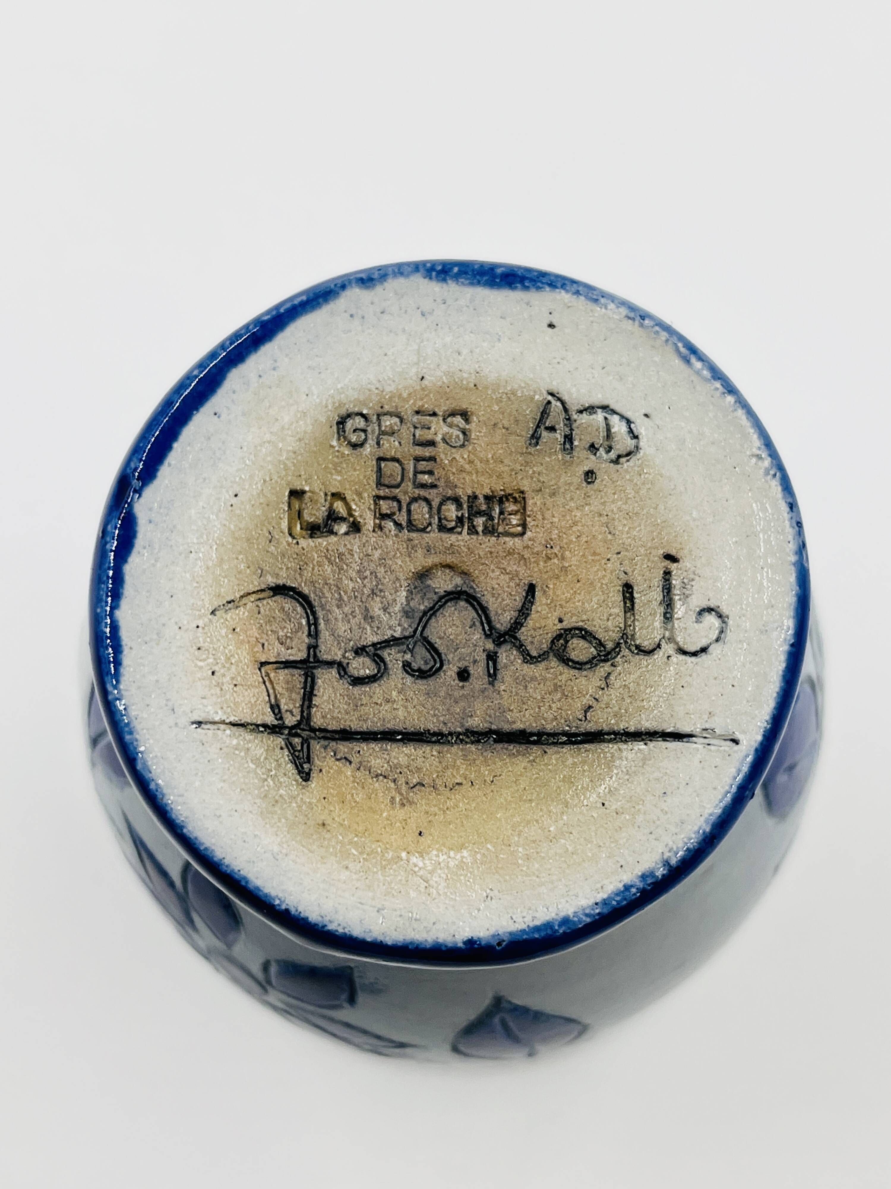 Vase Stoneware from La Roche – Jos Kalb – 1940s