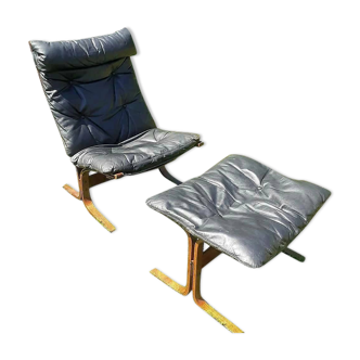 Armchair and ottoman siesta ingmar Relling