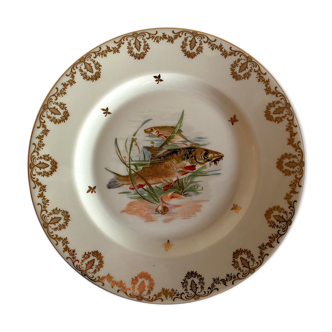 Service à poisson en porcelaine de Limoges