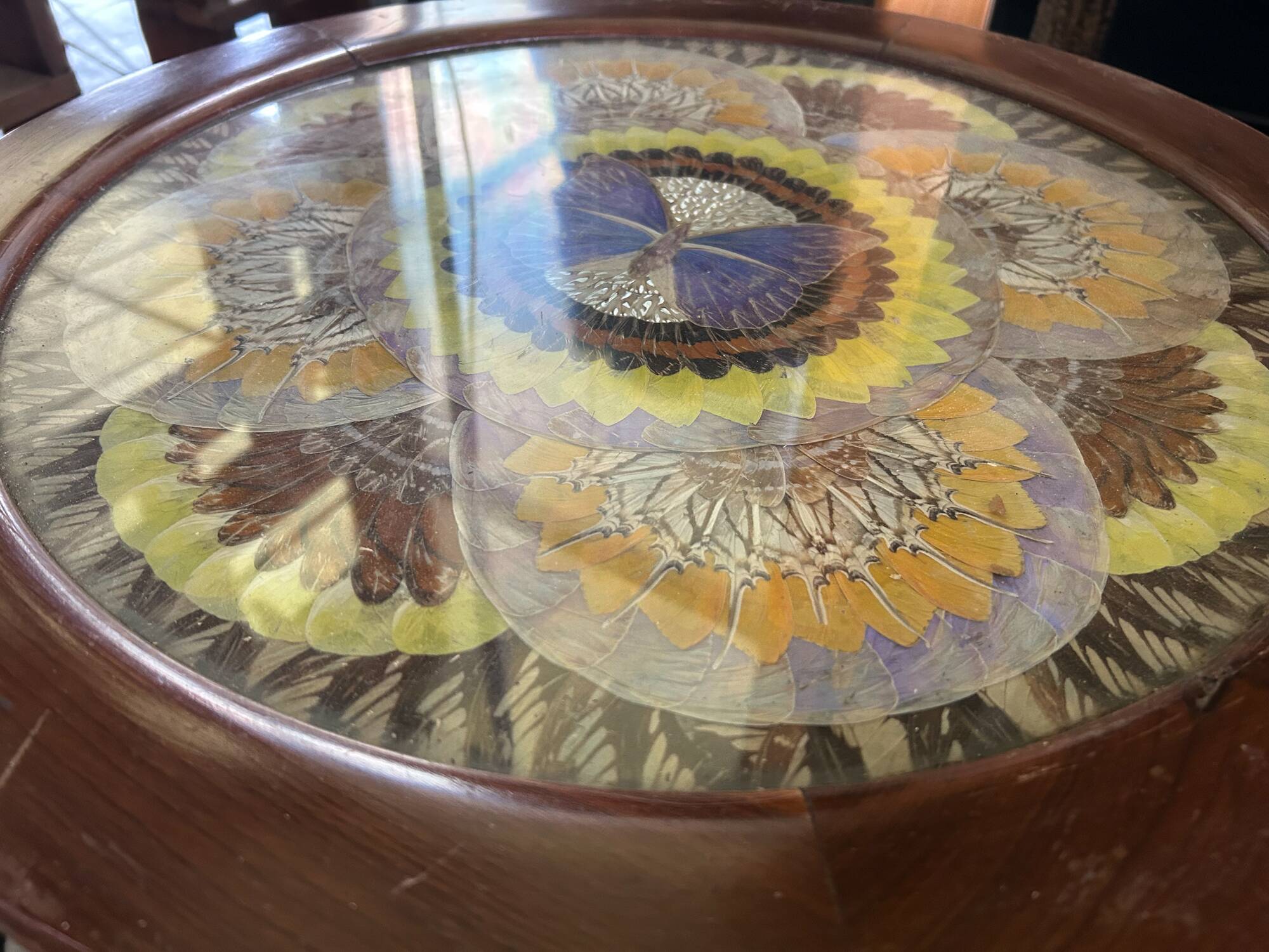 Bright Brazilian side table