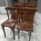 Suite of 6 chairs of Bistrot Luterma year 1950