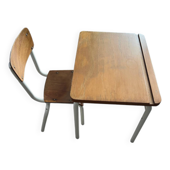 School Desk and Chair Set