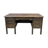 60s English flat desk in oak