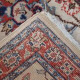 Vintage Pakistani carpet Lahore handmade 77cm x 141cm 1950s, 1C391