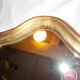 Old golden mirror
