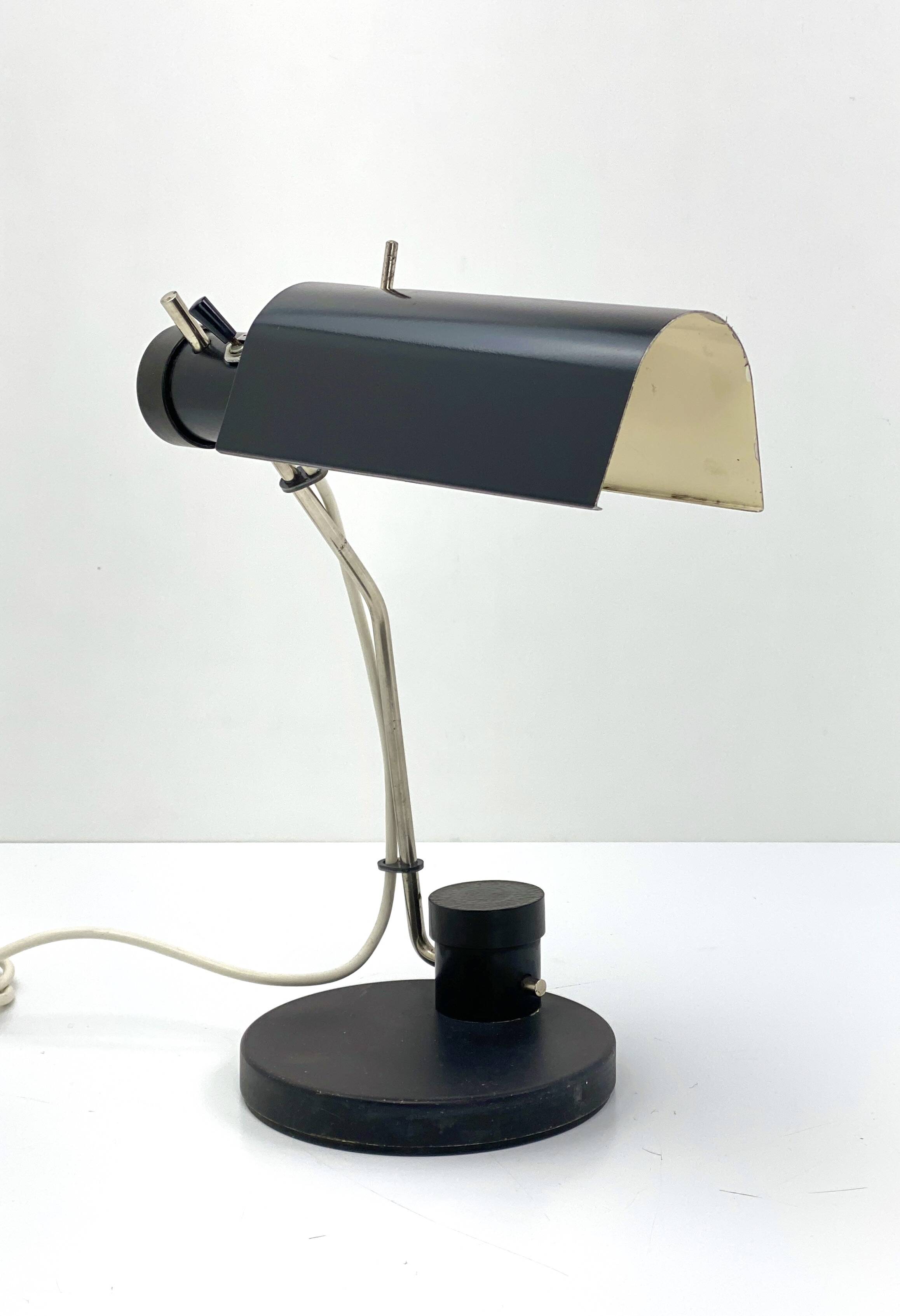 Desk lamp TK-501, Oskar Immerschied, 1960 by PGH Metalldrücker