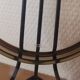 Set of 6 hollow plates in smoked brown glass Vereco 70'S Vintage