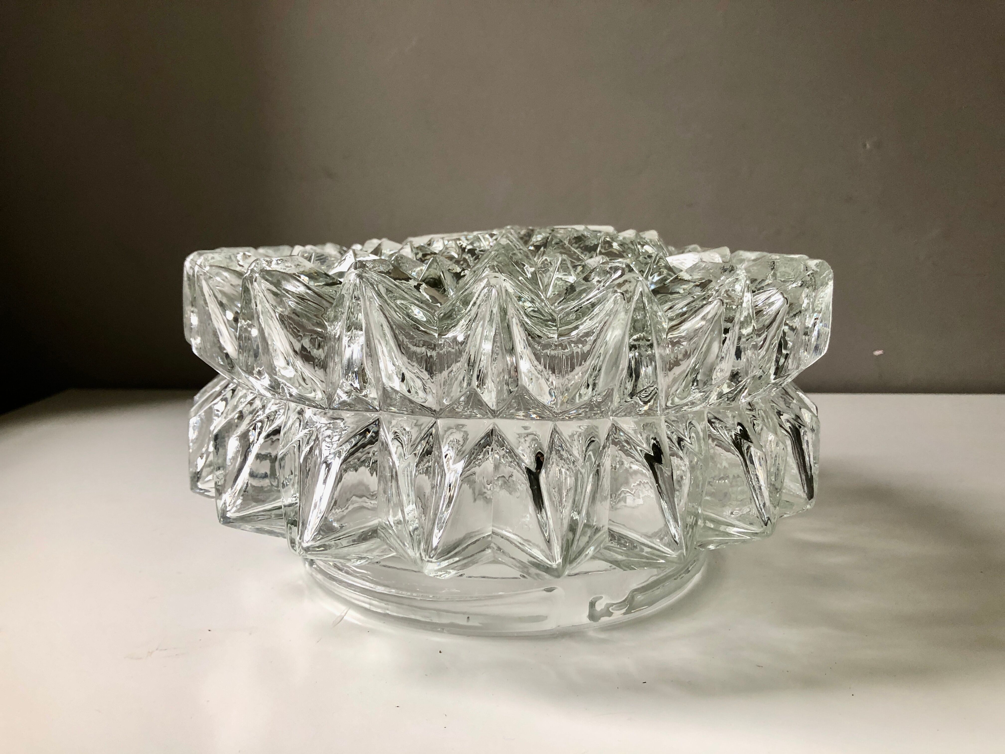 Diamond tip ceiling lamp 1970