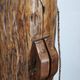 1960s French Brutalist Sculptural Solid Elm Wood Tree Trunk Cabinet