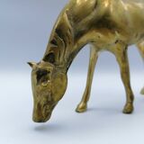 Brass horse