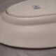 Faience dish of clairefontaine decor marine