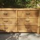 Commode en bambou 1980