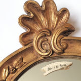 Miroir doré 47X31