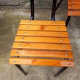 Slatted chairs 50s