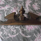 Walnut frontoon early 20th