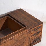 Small antique Japanese chest with drawers – Meiji / Showa period (c.1890-1945) #93