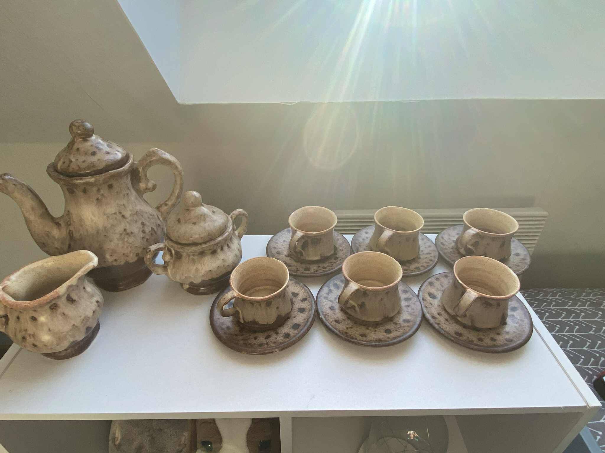 Old Vallauris coffee set