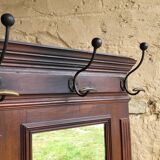 Wooden entrance cloakroom 1900