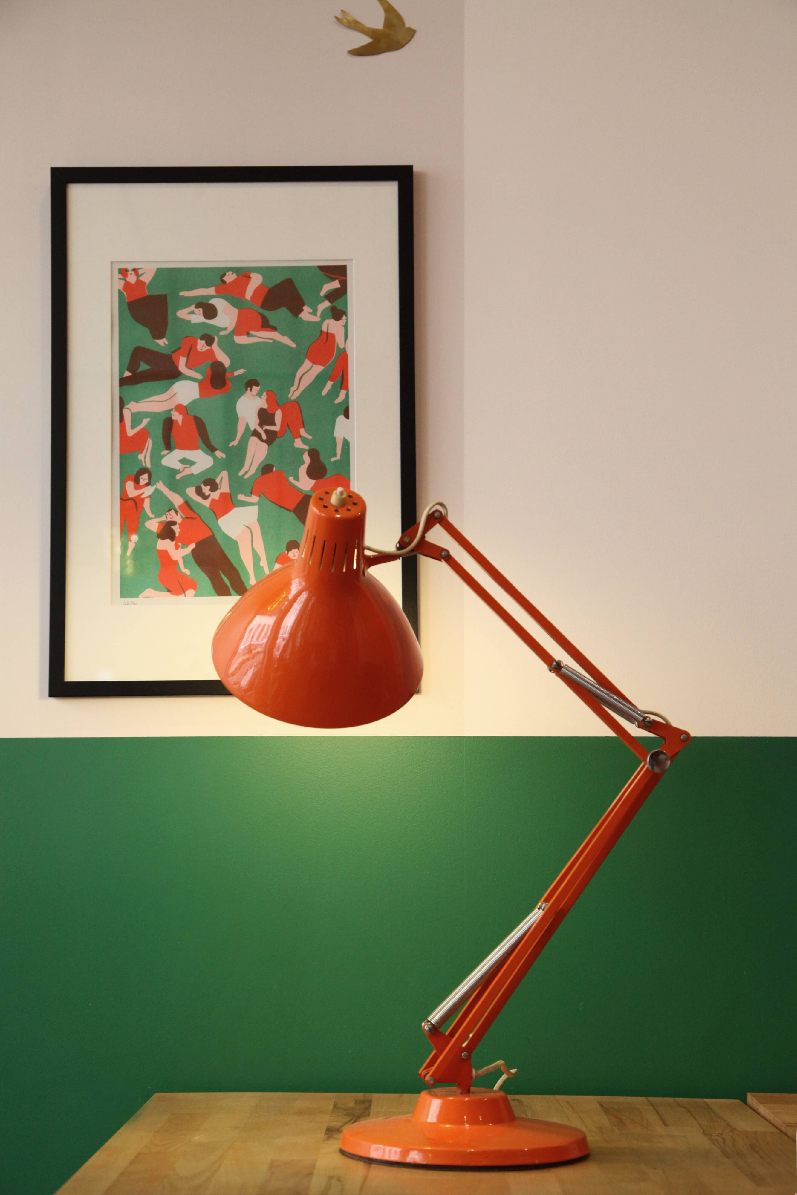Luxo lamp by Jacob Jacobsen