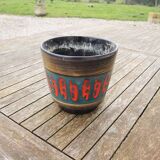 Ancien Cache-Pot en Céramique West Germany Fat Lava