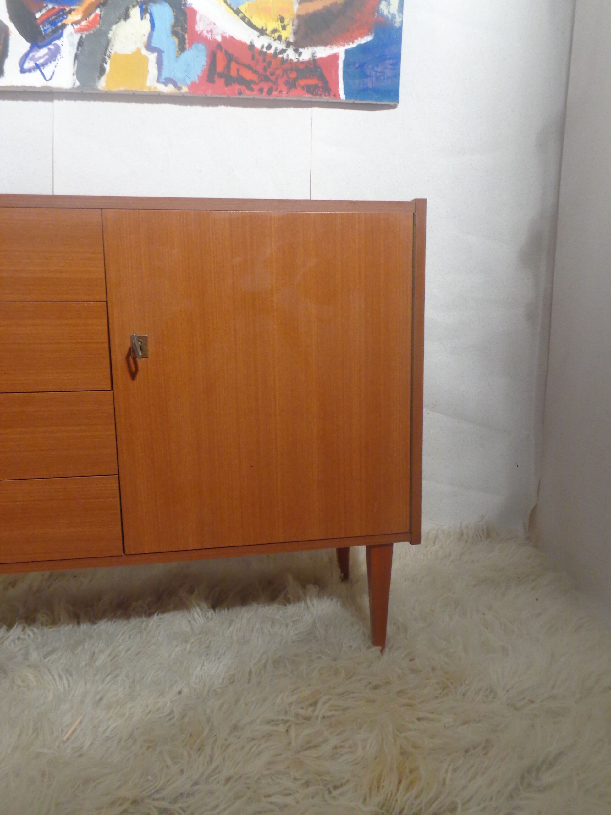 Chest of drawers Kunststoff 3K Möbel Shonheit from the 60s