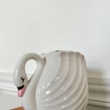 Ceramic swan