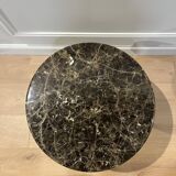 emperador brown marble side table dark brown marble table