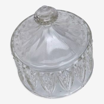 Small chiseled glass bell