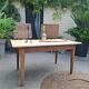 No53 table de ferme avec rallonges