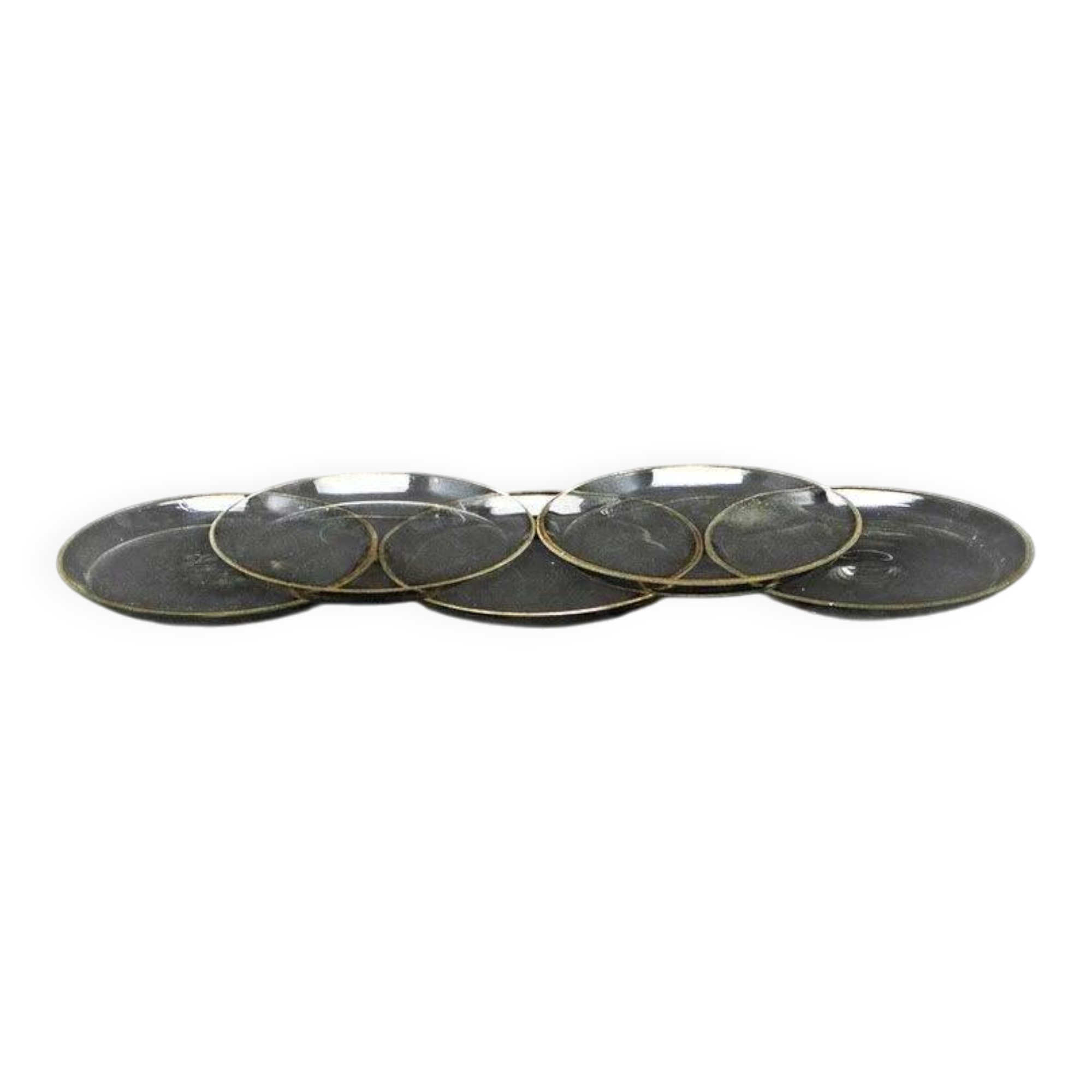 G7S Hydrangea Art Deco Plate Set