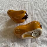 Pepper salt shaker ceramic vegetable