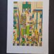 The cubist workshop, original silkscreen by Sergio de Castro (1922-2012)