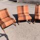 3 vintage 1960s armchairs