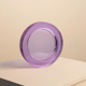 Purple crystal pocket trays by Sergio Asti for Arnolfo di Cambio 60's