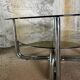 Smoked glass coffee table