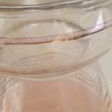 Pink granite bulb vase