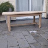 Table de ferme avec rallonges chêne 3m