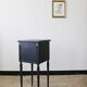 Black bedside style Henri II