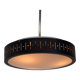 Mid-century black and white chandelier, 1960