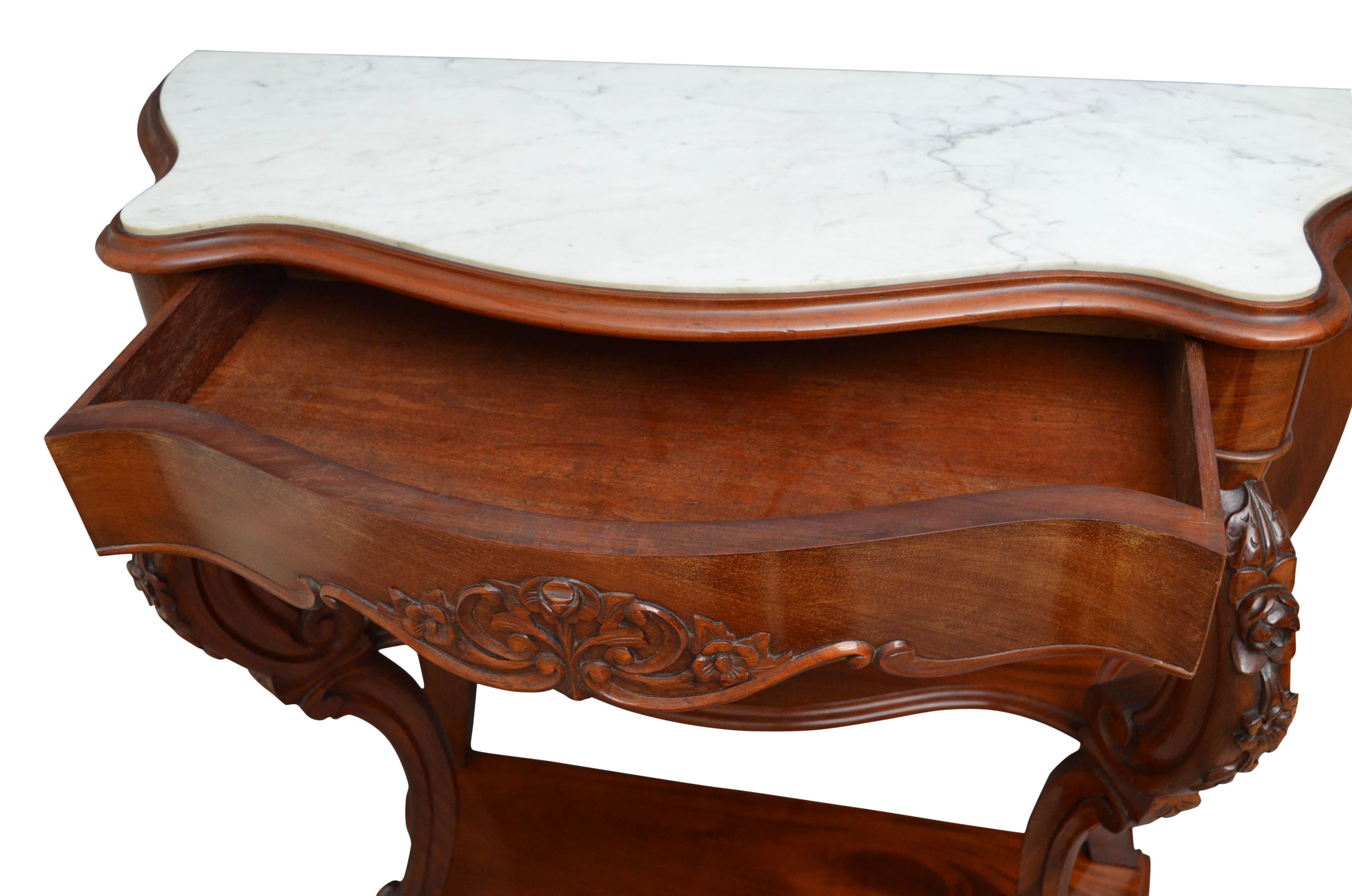 Victorian Period Mahogany Console Table